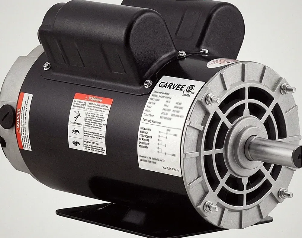 Air Compressor Electric Motor,230V 18/9Amps,3450 RPM 56 Frame,5/8" Keyed Shaft