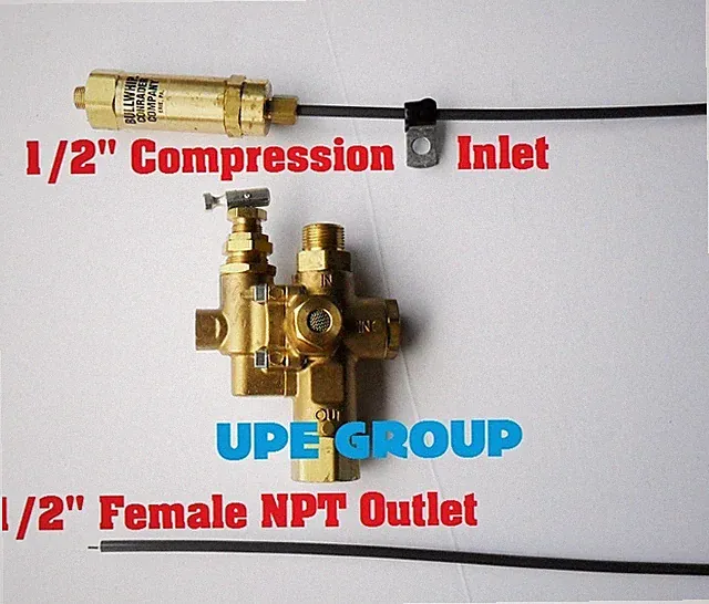GAS COMPRESSOR PILOT CONTROL UNLOADER CHECK VALVE Compression + Throttle Control